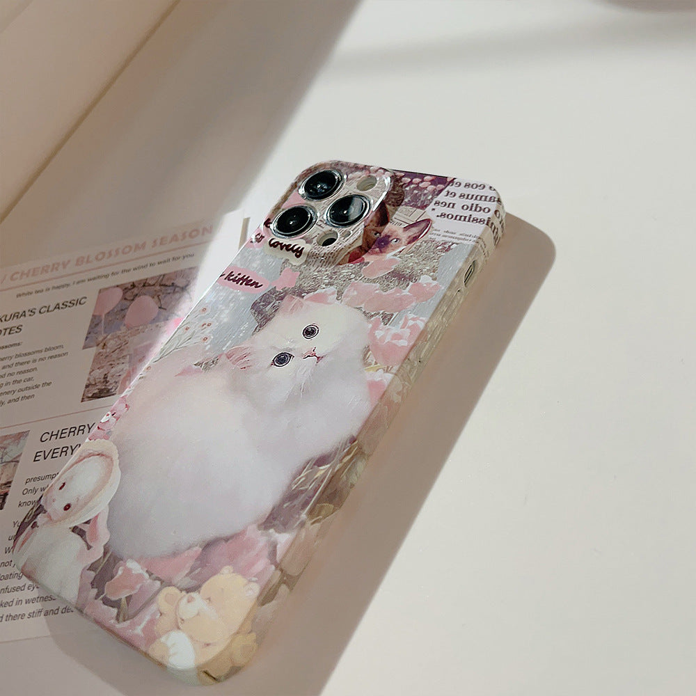 Romantic Cat iPhone Case