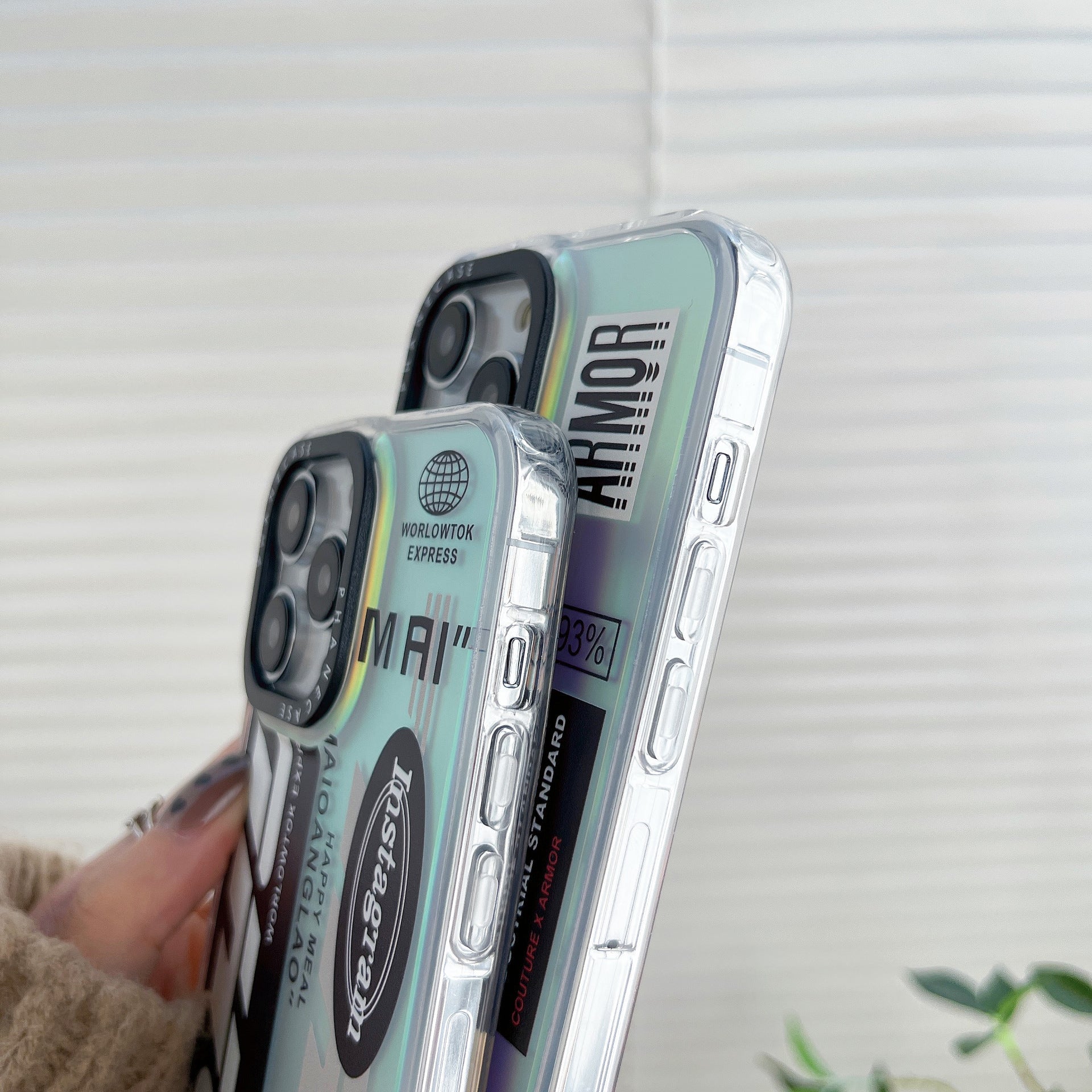 Tags Trend Holographic iphone Case