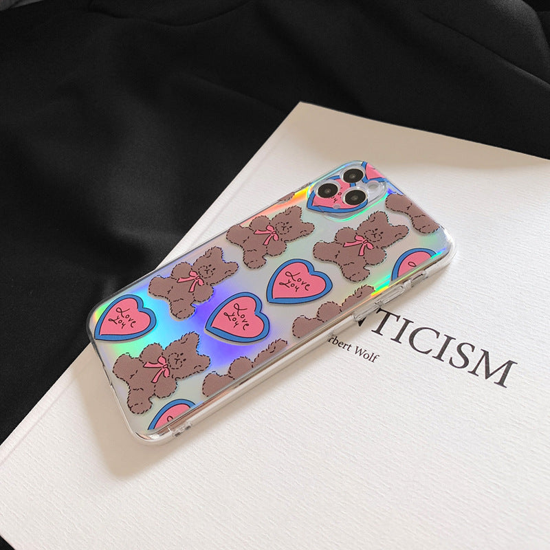 Laser Bear iPhone Case