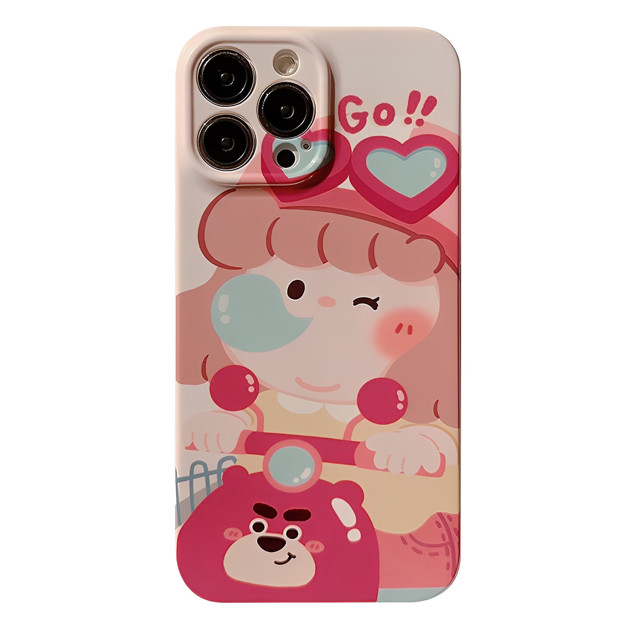 Motorcycle Girl iPhone Case