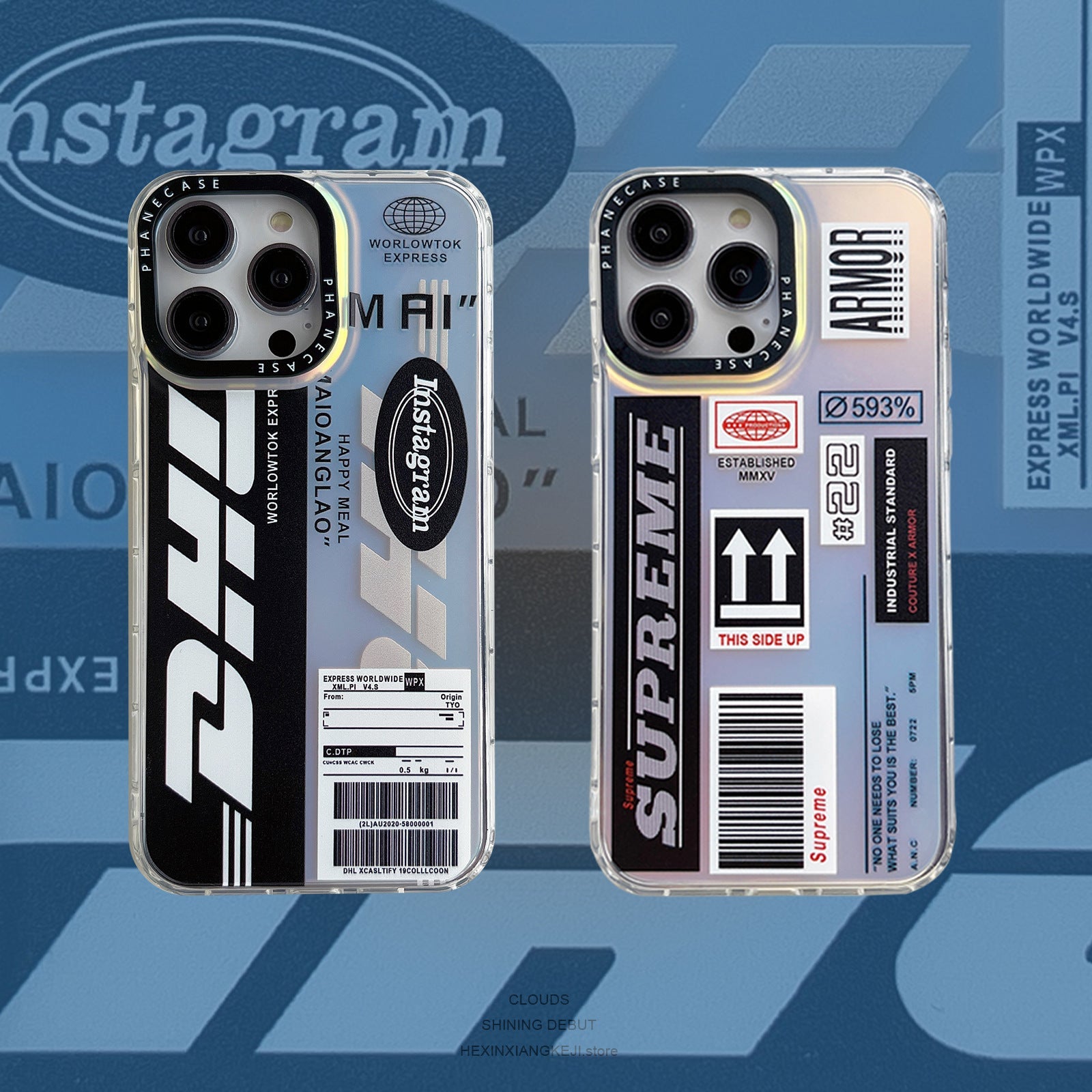 Tags Trend Holographic iphone Case