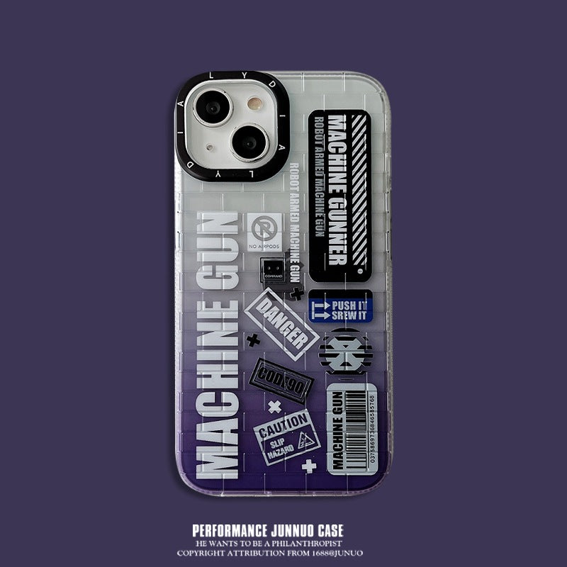 ''Humans and the Earth'' iPhone Case