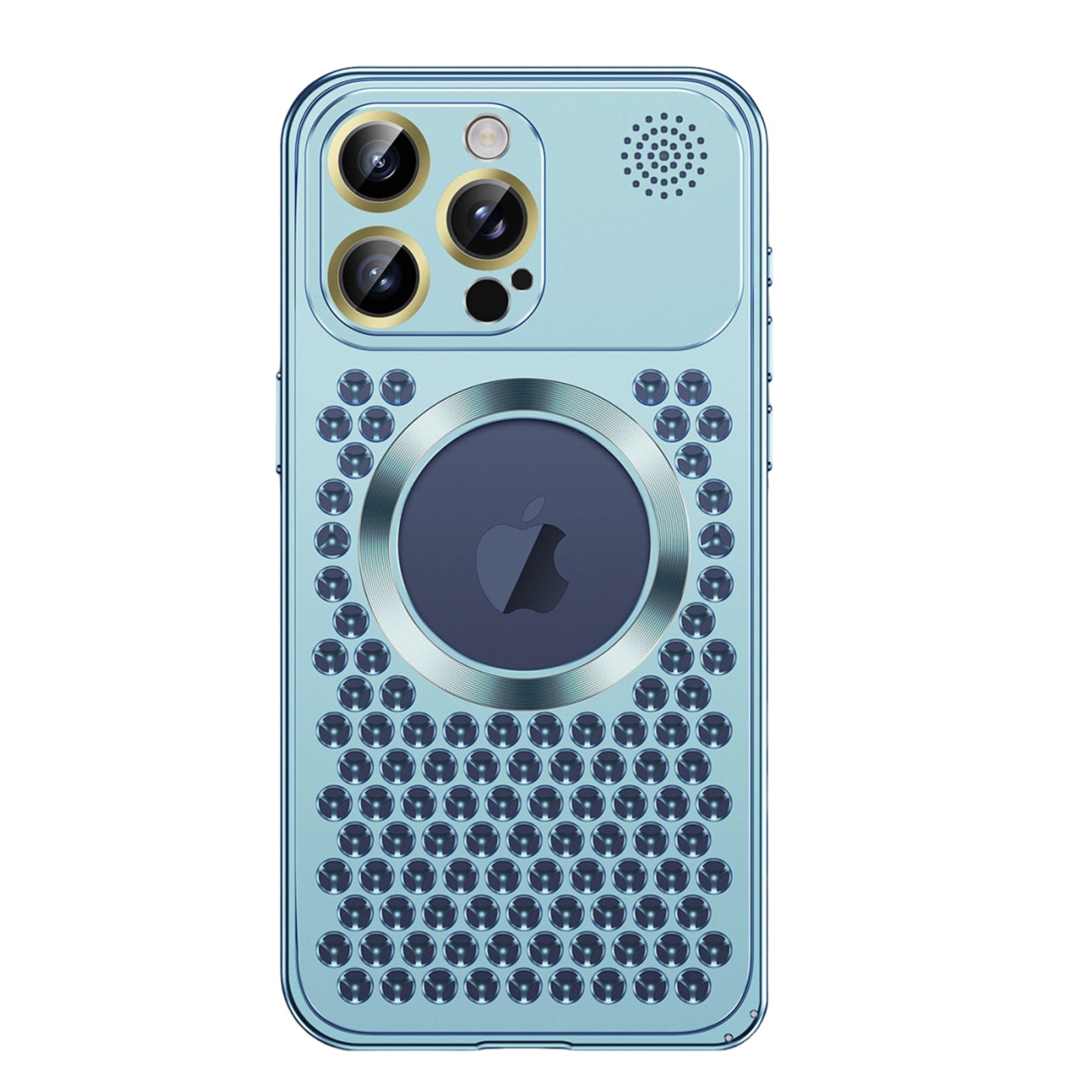 Metal Aluminum Honeycomb Cooling MagSafe iPhone Case
