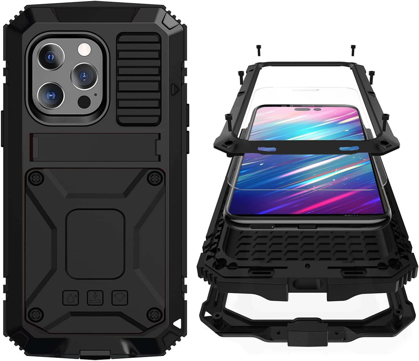 Military Heavy Armor iPhone Case