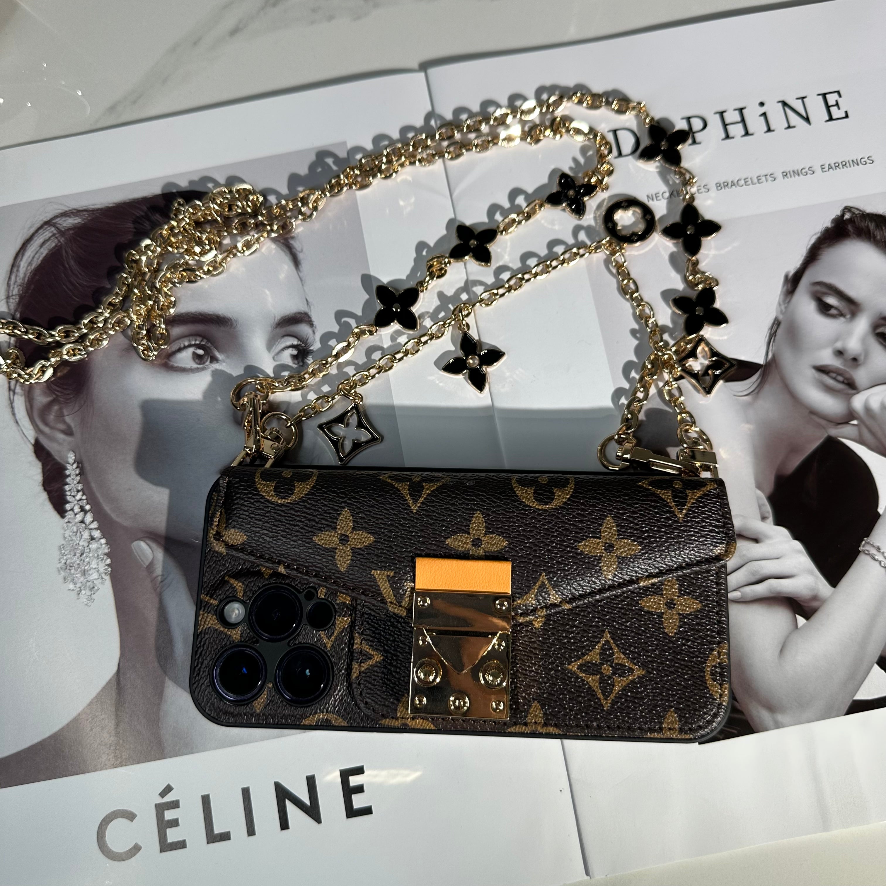 I V VIOLET MINI MONOGRAM