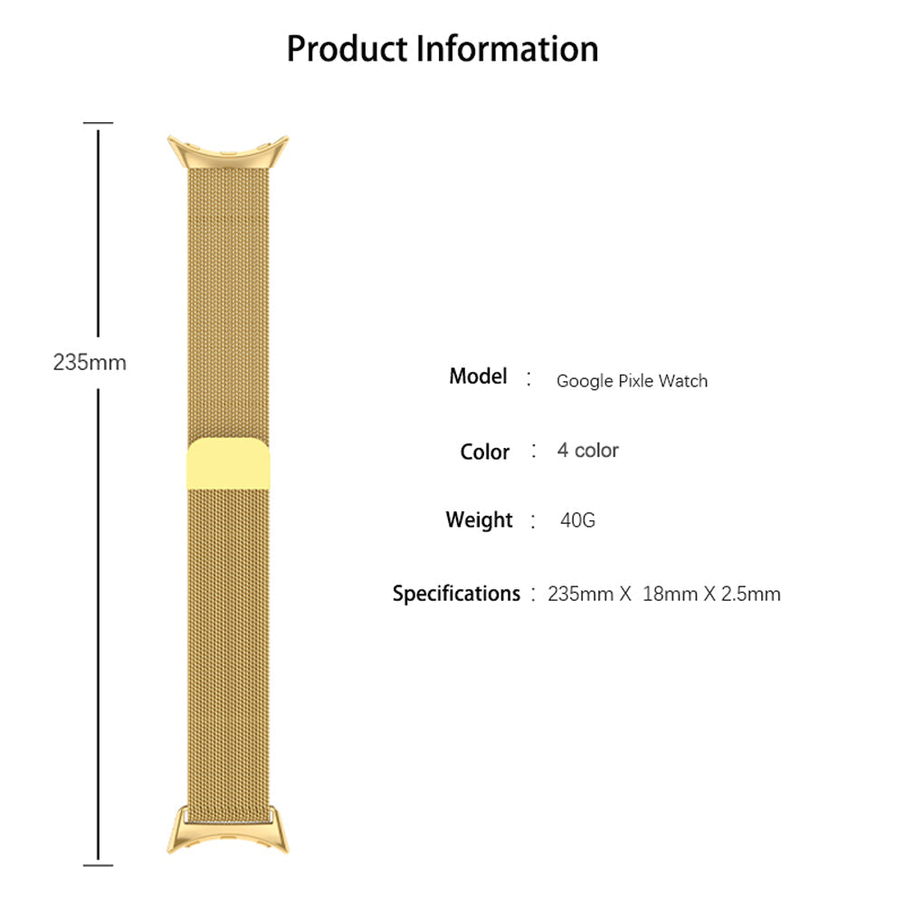 Google Pixel Watch Metal Magnetic Band