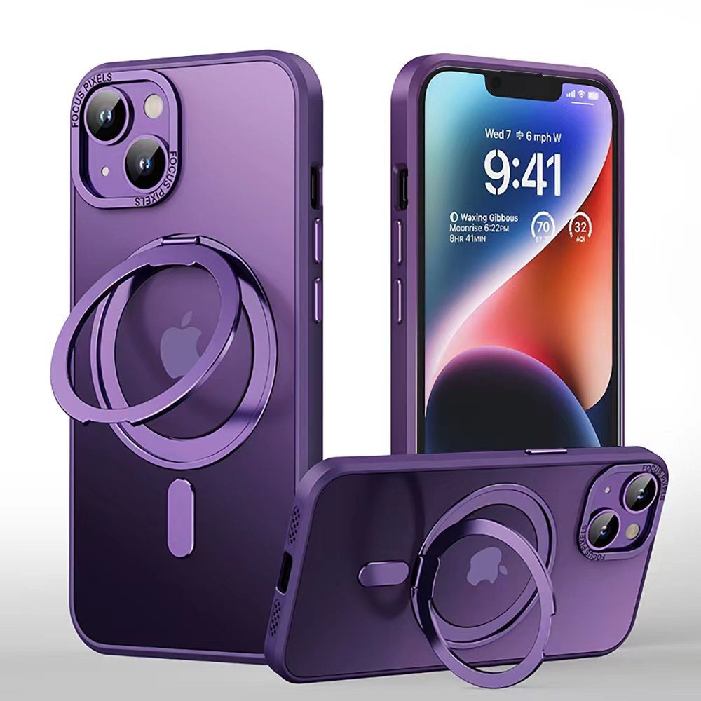 Magnetic Holder iphone Case With MagSafe